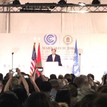 John Kerry at the COP22, eDesign Dynamics, Dr. Franco Monstalto, John Kerry Speech - US Secretary of State Climate Change Talk