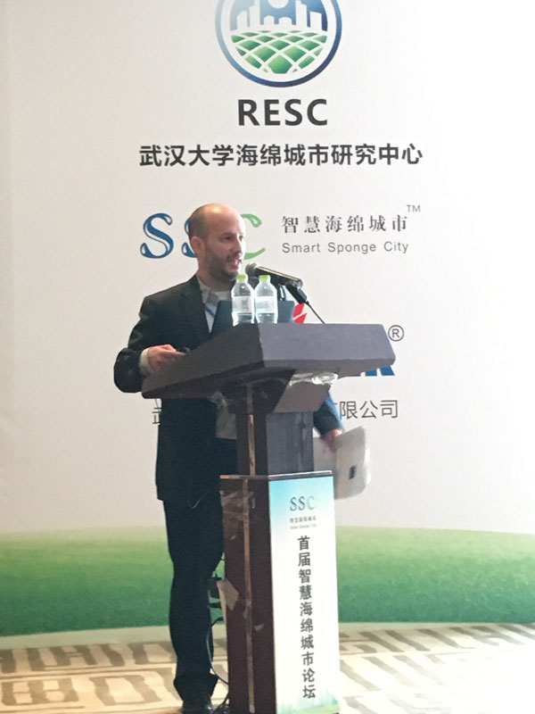 Smart Sponge City, China, Forum, 2016, Eric Rothstein, sustainable solutions, New York City, Green Infrastructure