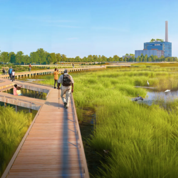 Now a Norwalk couple has come forward with their own plan to transform the site into a destination park for the city that combines landscape and shoreline restoration with beaches and boating.