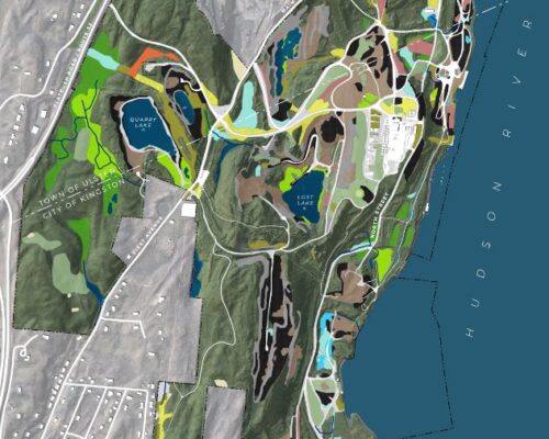 EDD's habitat mapping of existing ecological zones onsite at Sojourner Truth State Park